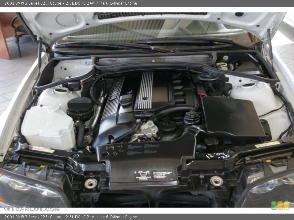 2.5L DOHC 24V Inline 6 Cylinder Engine for the 2001 BMW 3 Series #42880676