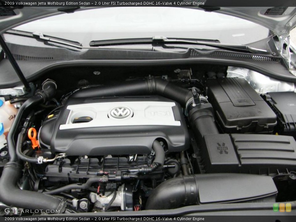 2.0 Liter FSI Turbocharged DOHC 16-Valve 4 Cylinder Engine for the 2009 Volkswagen Jetta #42882608