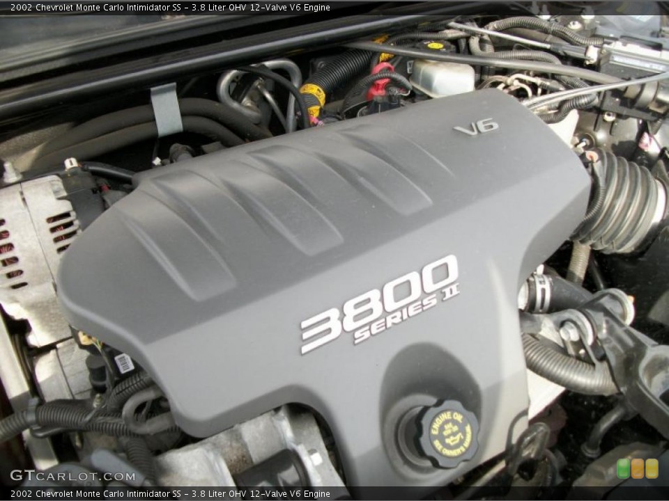 3.8 Liter OHV 12-Valve V6 Engine for the 2002 Chevrolet Monte Carlo #42902321