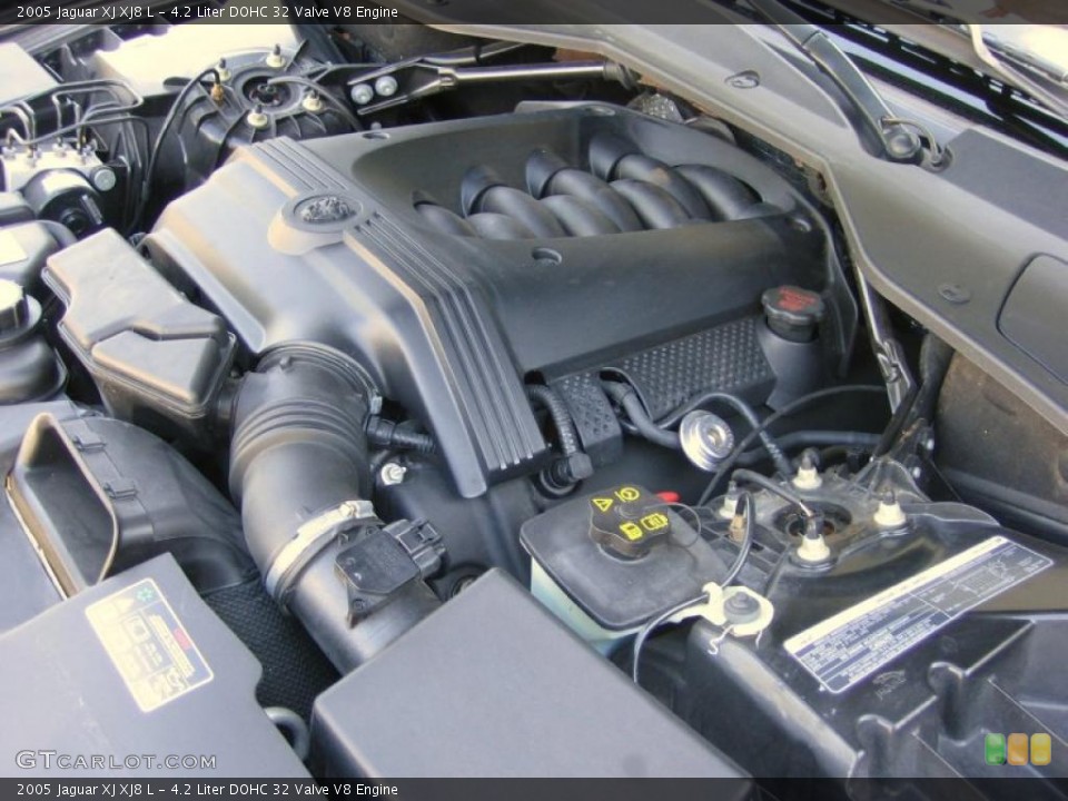 4.2 Liter DOHC 32 Valve V8 Engine for the 2005 Jaguar XJ #42906401