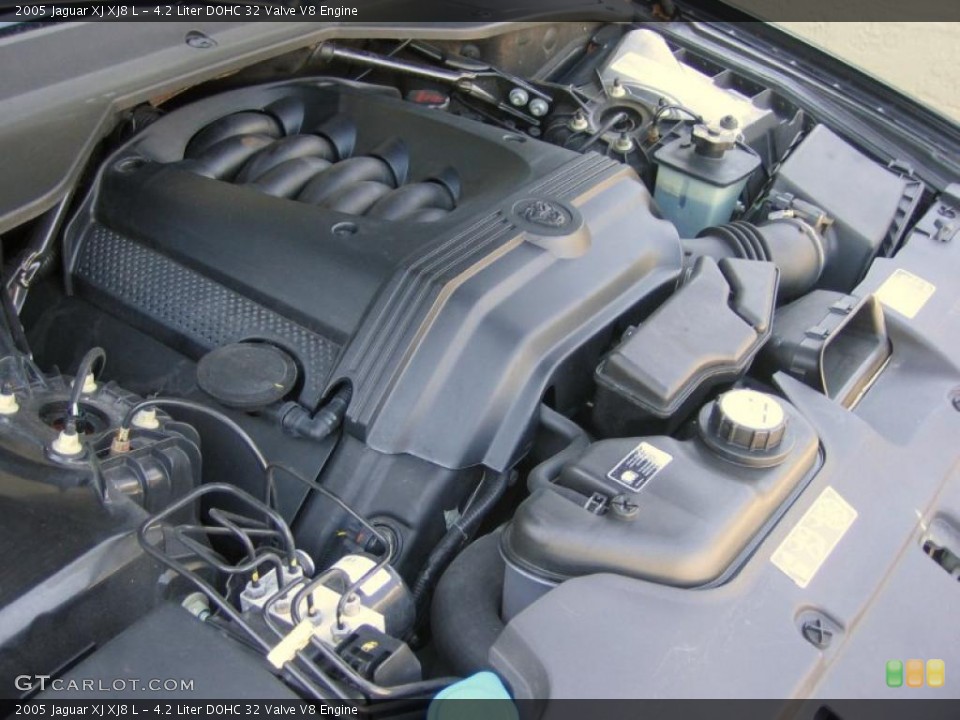4.2 Liter DOHC 32 Valve V8 Engine for the 2005 Jaguar XJ #42906413