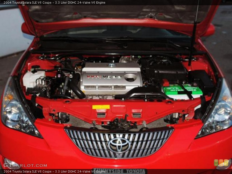 3.3 Liter DOHC 24-Valve V6 Engine for the 2004 Toyota Solara #42923444