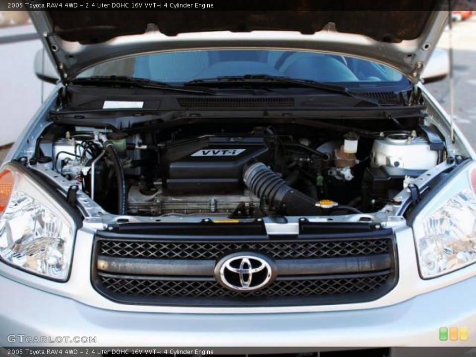 2.4 Liter DOHC 16V VVT-i 4 Cylinder Engine for the 2005 Toyota RAV4 #42924228