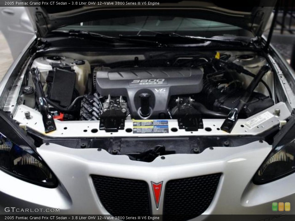 3.8 Liter OHV 12-Valve 3800 Series III V6 Engine for the 2005 Pontiac Grand Prix #42925996