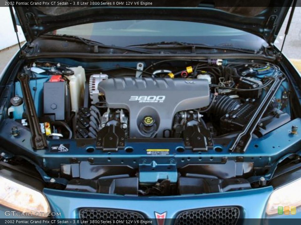 3.8 Liter 3800 Series II OHV 12V V6 Engine for the 2002 Pontiac Grand Prix #42926736