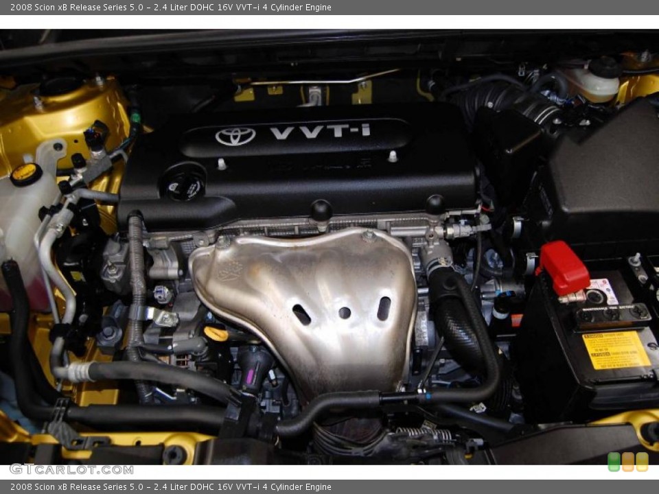 2.4 Liter DOHC 16V VVT-i 4 Cylinder Engine for the 2008 Scion xB #42941651