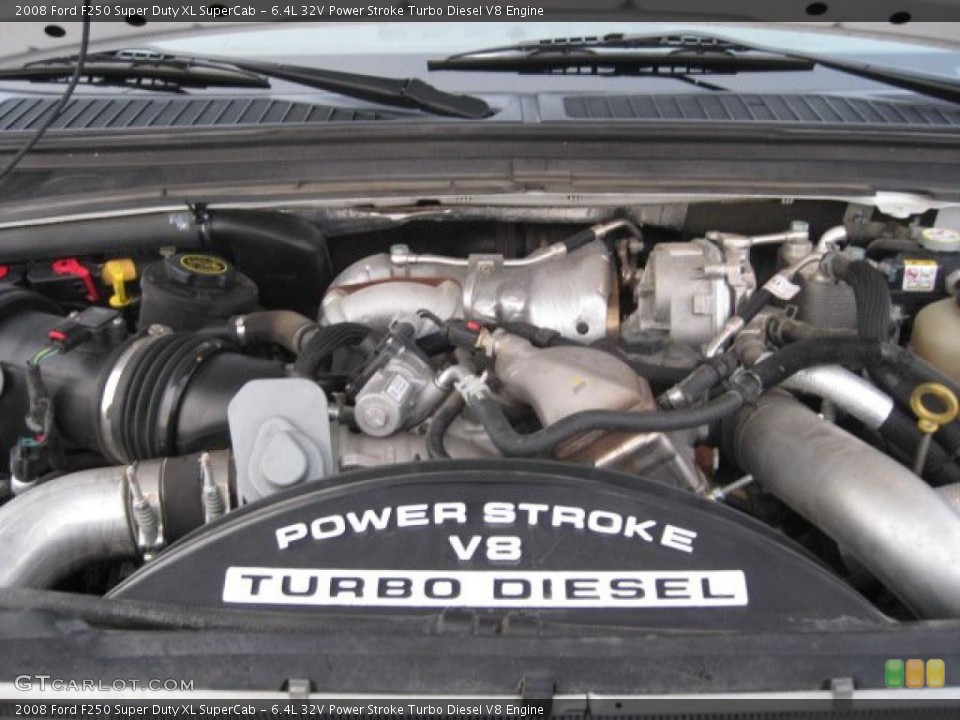 6.4L 32V Power Stroke Turbo Diesel V8 Engine for the 2008 Ford F250 Super Duty #42941915
