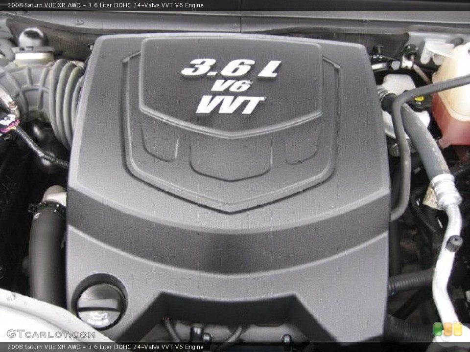 3.6 Liter DOHC 24-Valve VVT V6 Engine for the 2008 Saturn VUE #42942447