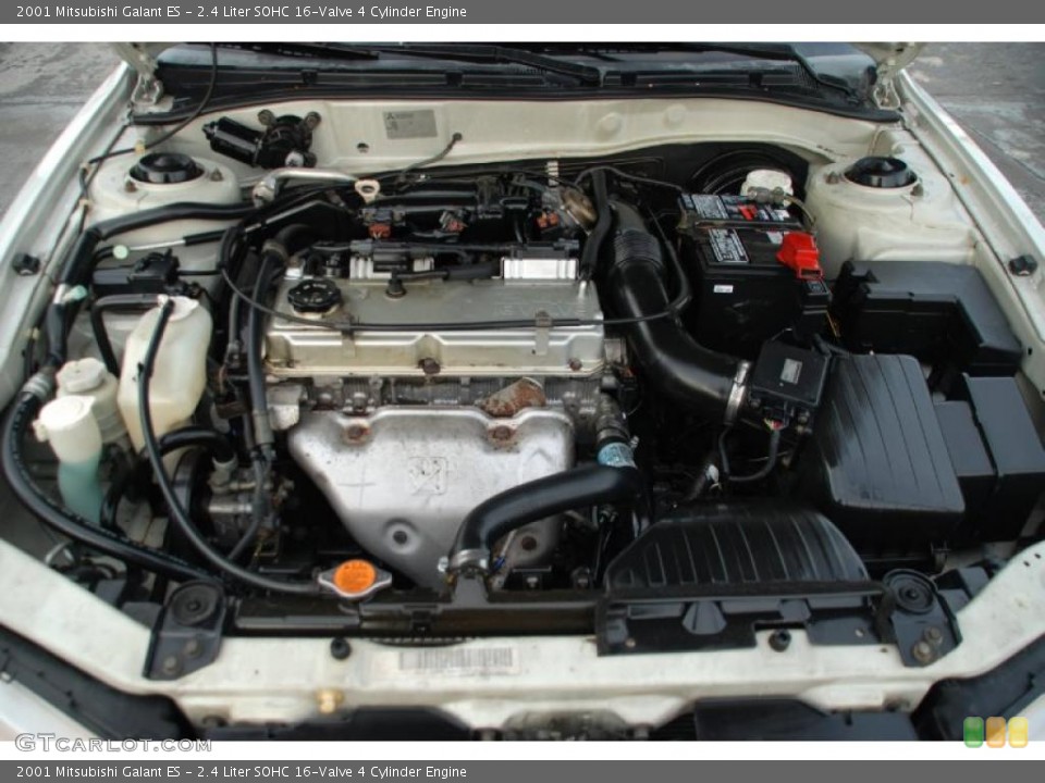 2.4 Liter SOHC 16-Valve 4 Cylinder Engine for the 2001 Mitsubishi Galant #42948207