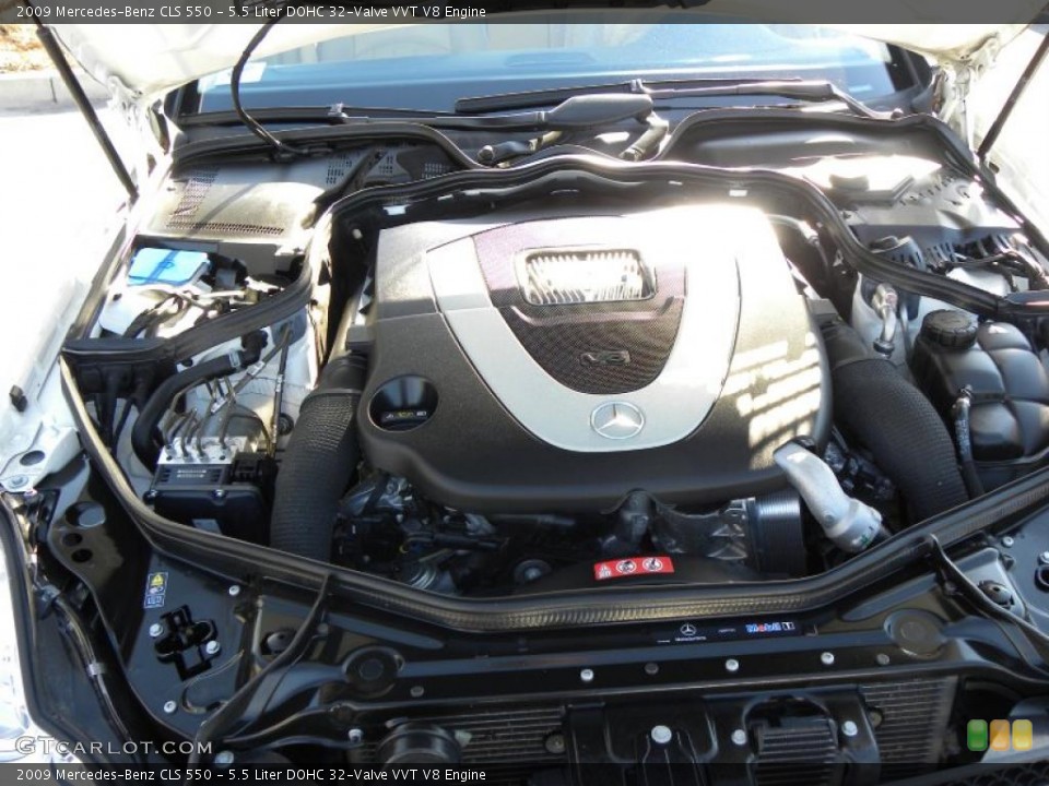 5.5 Liter DOHC 32-Valve VVT V8 Engine for the 2009 Mercedes-Benz CLS #42951087