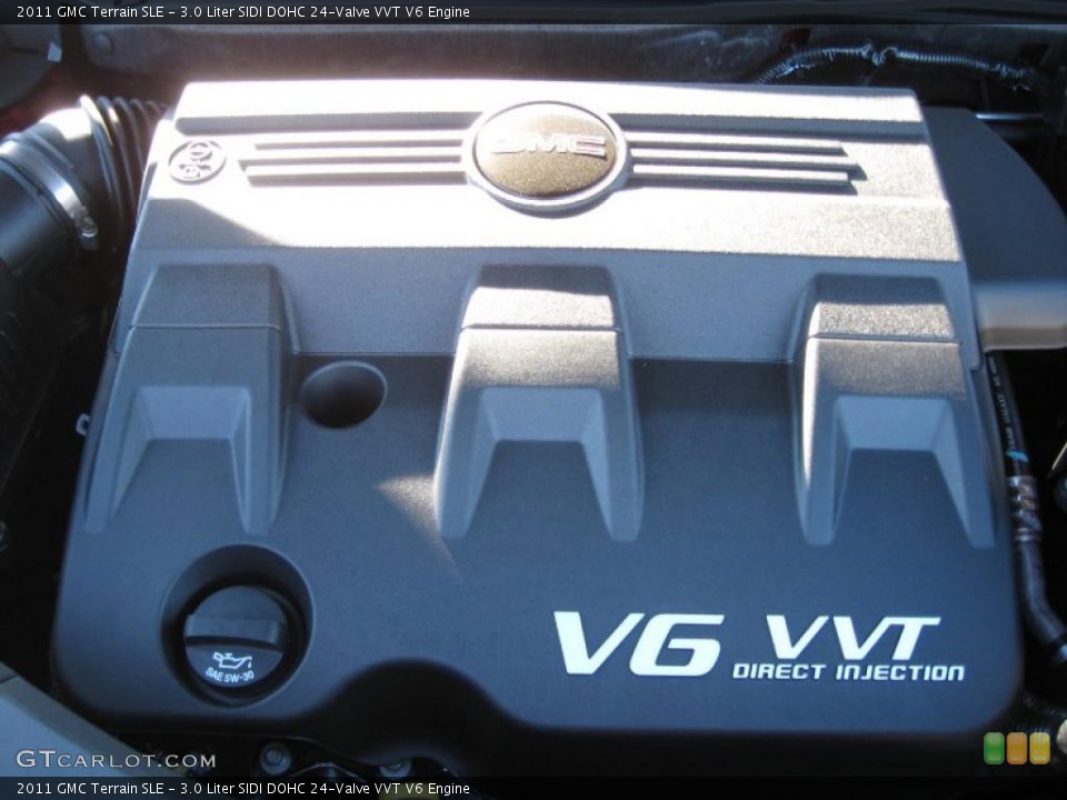 3.0 Liter SIDI DOHC 24-Valve VVT V6 Engine for the 2011 GMC Terrain #42956875
