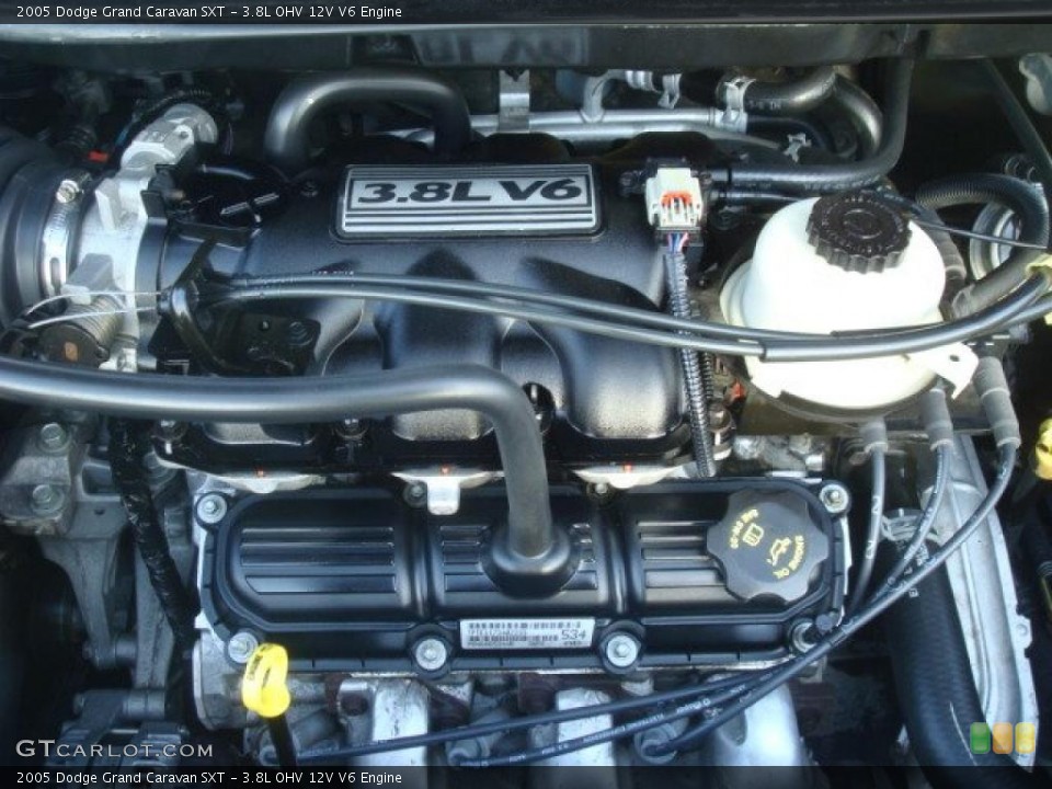 3.8L OHV 12V V6 Engine for the 2005 Dodge Grand Caravan #42958715