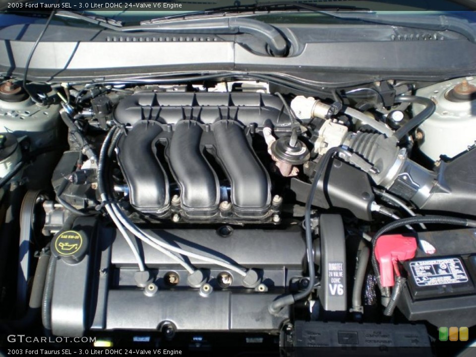 3.0 Liter DOHC 24-Valve V6 Engine for the 2003 Ford Taurus #42964567