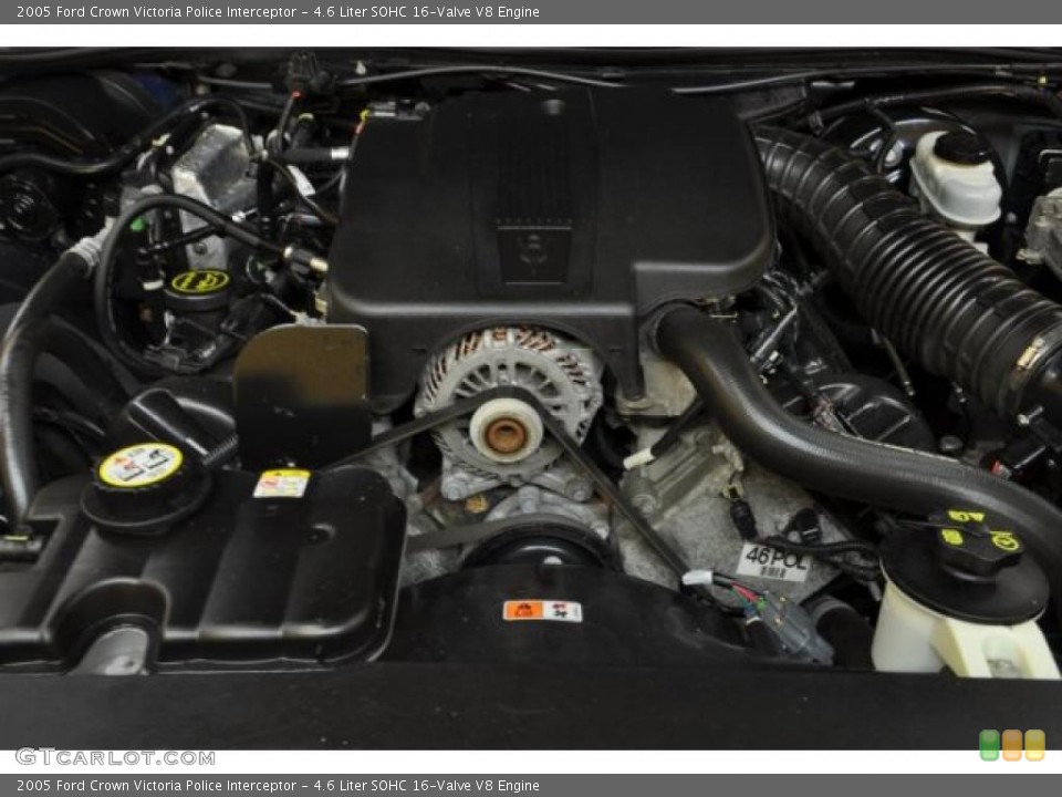 4.6 Liter SOHC 16-Valve V8 Engine for the 2005 Ford Crown Victoria #42969821