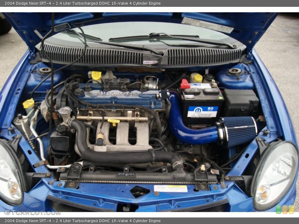 2.4 Liter Turbocharged DOHC 16-Valve 4 Cylinder Engine for the 2004 Dodge Neon #42972401
