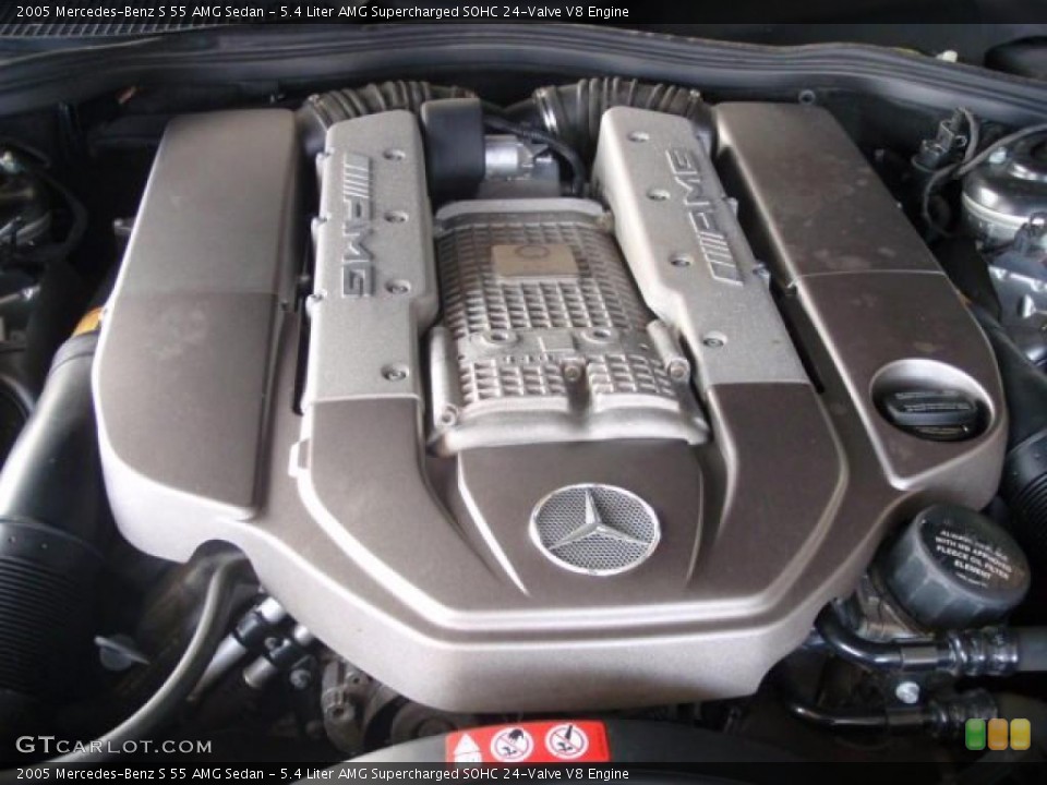 5.4 Liter AMG Supercharged SOHC 24-Valve V8 Engine for the 2005 Mercedes-Benz S #42974213
