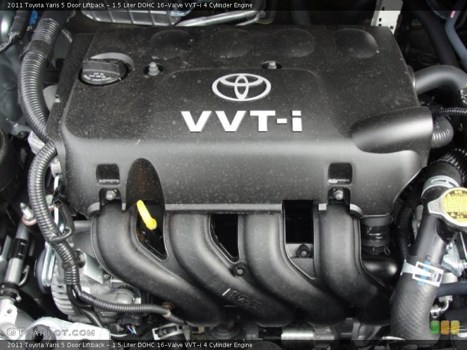 1.5 Liter DOHC 16-Valve VVT-i 4 Cylinder Engine for the 2011 Toyota Yaris #42978557