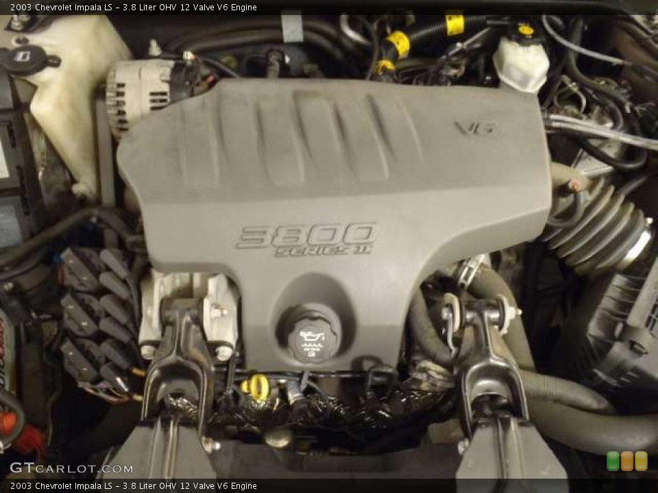 3.8 Liter OHV 12 Valve V6 Engine for the 2003 Chevrolet Impala #42991783