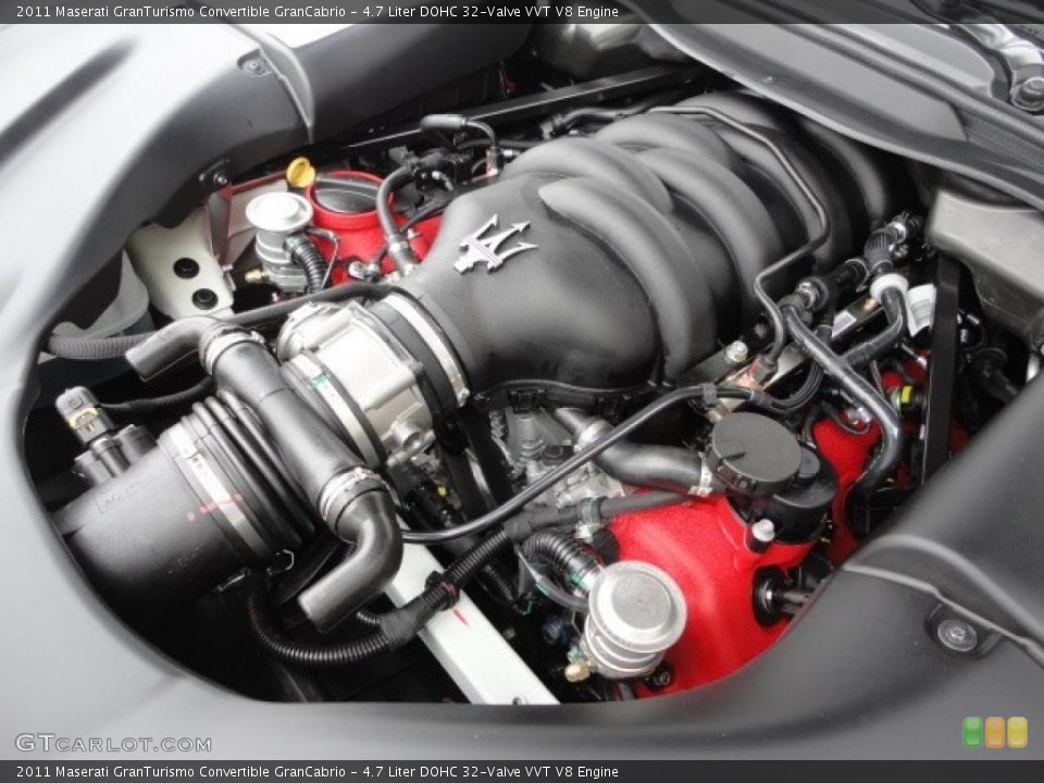 4.7 Liter DOHC 32-Valve VVT V8 Engine for the 2011 Maserati GranTurismo Convertible #42996463
