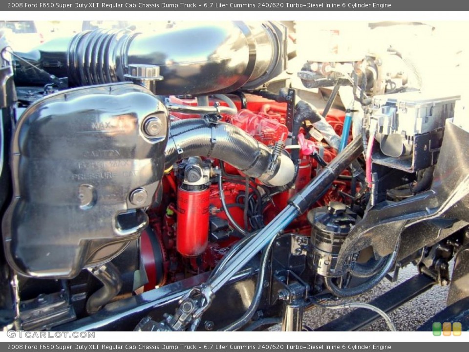 6.7 Liter Cummins 240/620 Turbo-Diesel Inline 6 Cylinder Engine for the 2008 Ford F650 Super Duty #42998587