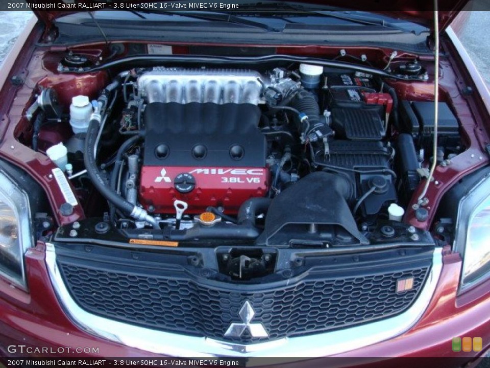 3.8 Liter SOHC 16-Valve MIVEC V6 Engine for the 2007 Mitsubishi Galant #43002521