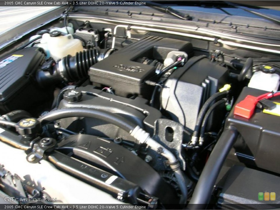 3.5 Liter DOHC 20-Valve 5 Cylinder Engine for the 2005 GMC Canyon #43014267