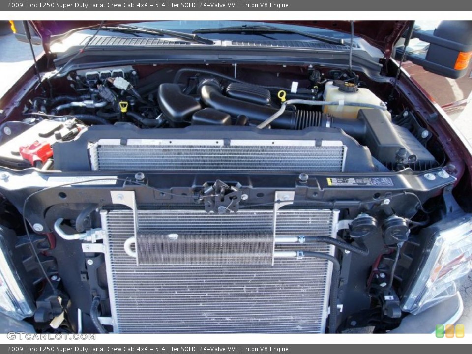 5.4 Liter SOHC 24-Valve VVT Triton V8 2009 Ford F250 Super Duty Engine