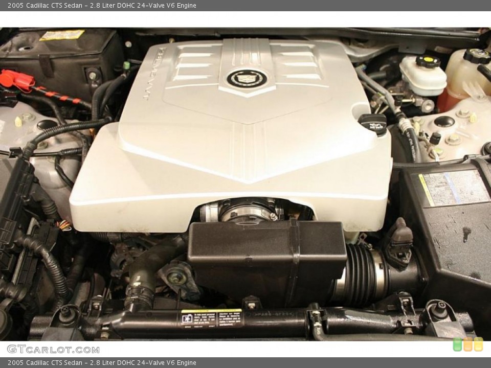 2.8 Liter DOHC 24-Valve V6 Engine for the 2005 Cadillac CTS #43022779