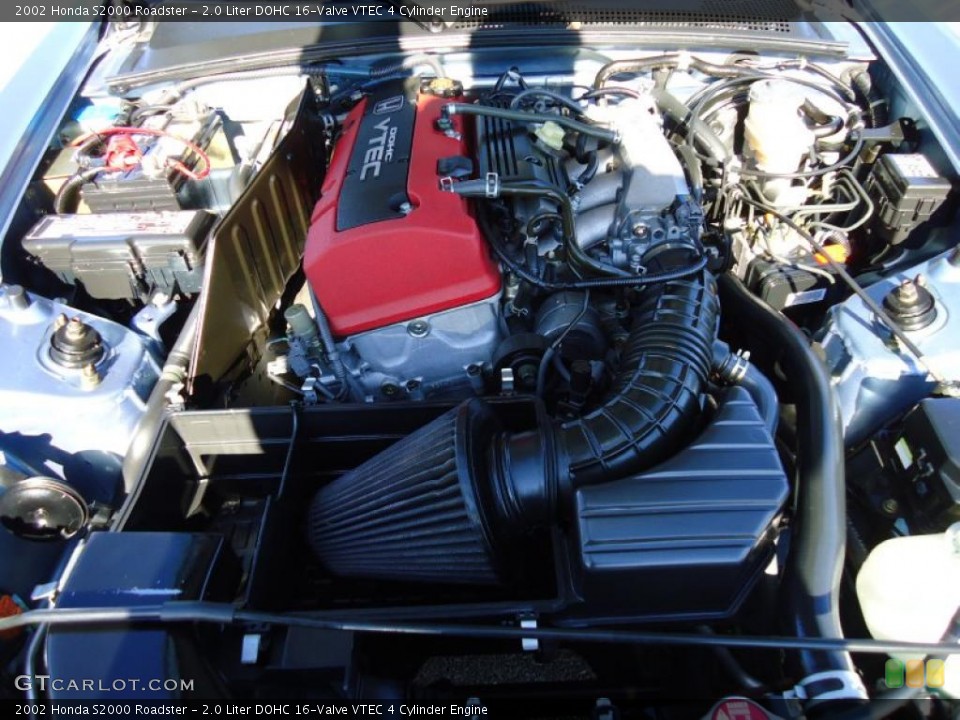 2.0 Liter DOHC 16-Valve VTEC 4 Cylinder Engine for the 2002 Honda S2000 #43027471