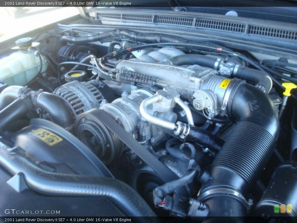 4.0 Liter OHV 16-Valve V8 Engine for the 2001 Land Rover Discovery II #43027553