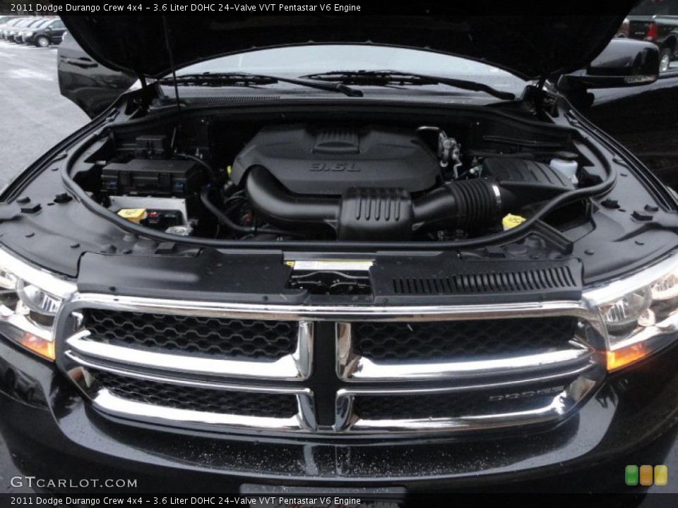 3.6 Liter DOHC 24-Valve VVT Pentastar V6 Engine for the 2011 Dodge Durango #43030795