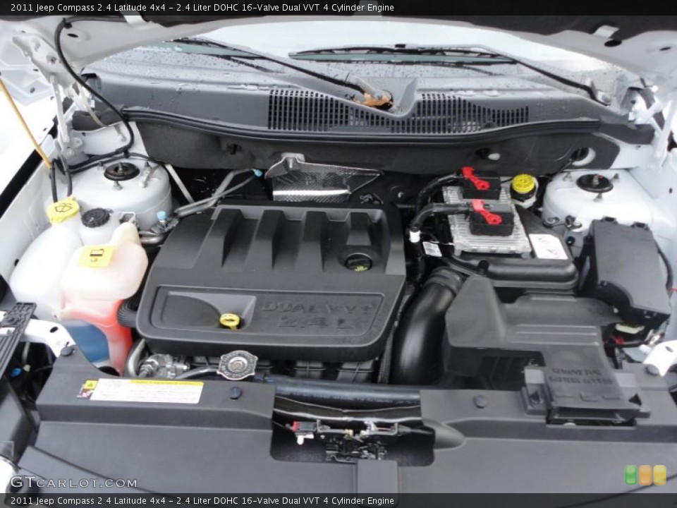 2.4 Liter DOHC 16-Valve Dual VVT 4 Cylinder Engine for the 2011 Jeep Compass #43035815