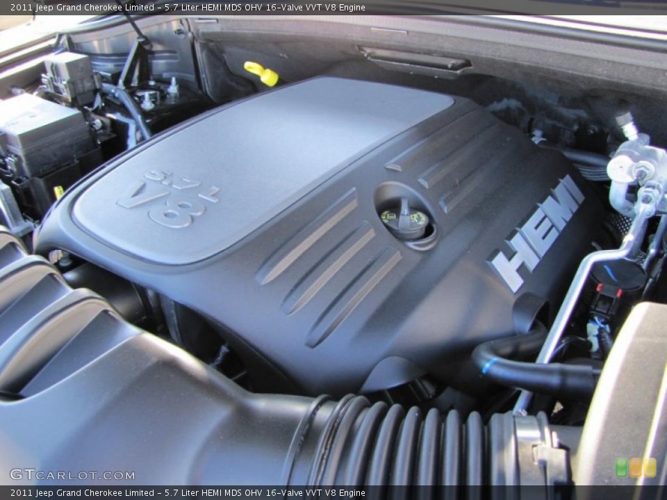 5.7 Liter HEMI MDS OHV 16-Valve VVT V8 Engine for the 2011 Jeep Grand Cherokee #43037147