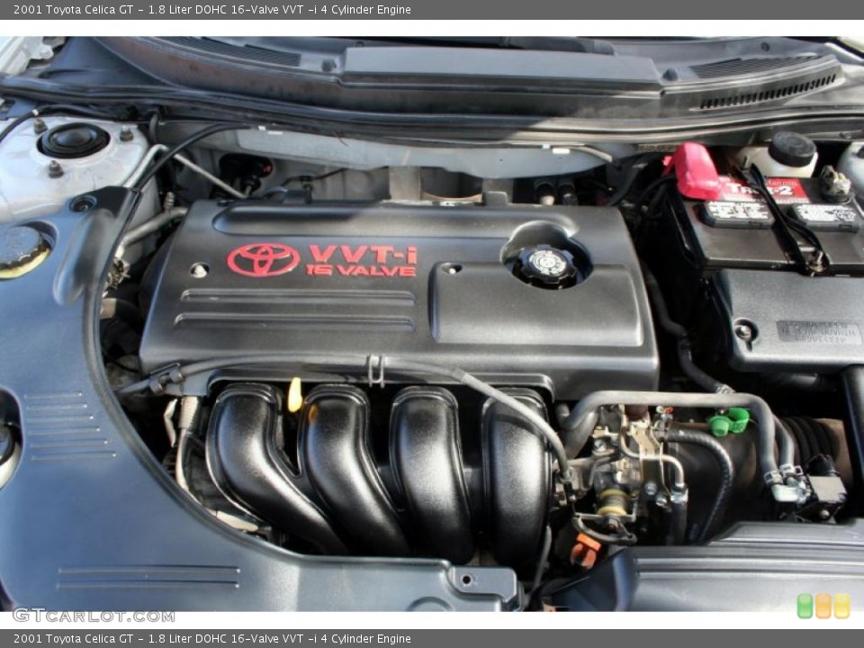 1.8 Liter DOHC 16-Valve VVT -i 4 Cylinder Engine for the 2001 Toyota Celica #43040832