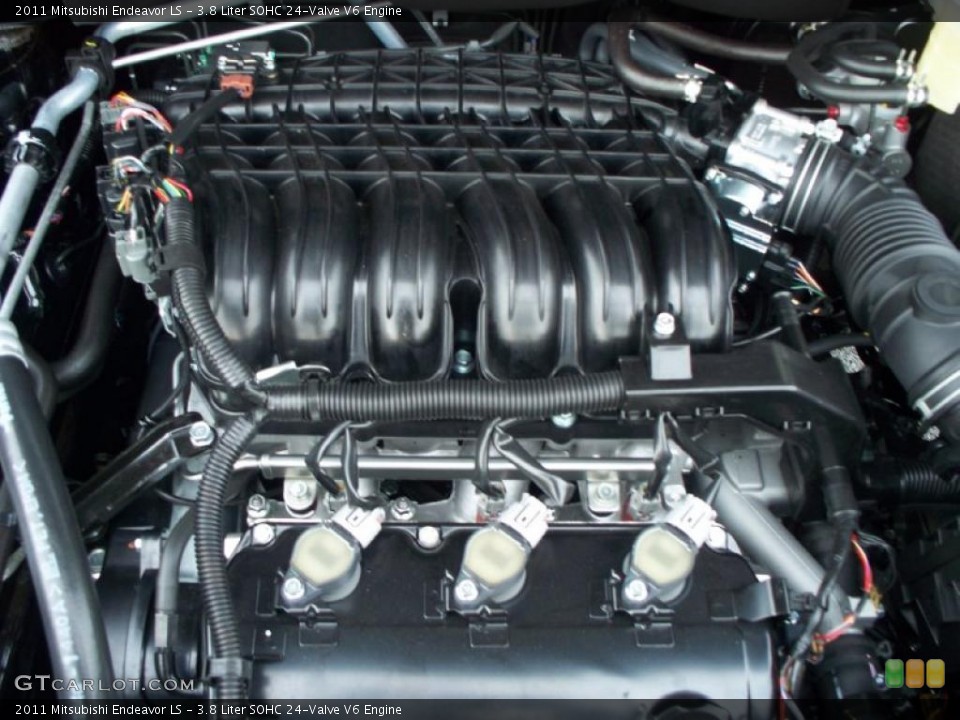 3.8 Liter SOHC 24-Valve V6 Engine for the 2011 Mitsubishi Endeavor #43044963