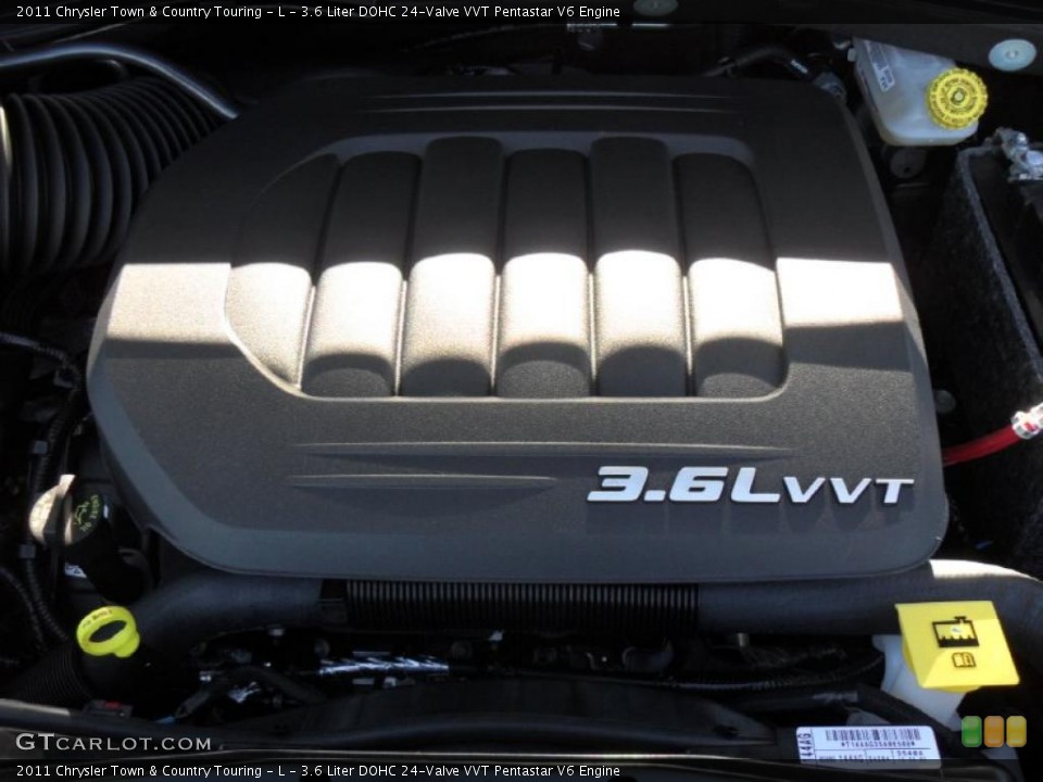 3.6 Liter DOHC 24-Valve VVT Pentastar V6 Engine for the 2011 Chrysler Town & Country #43046868