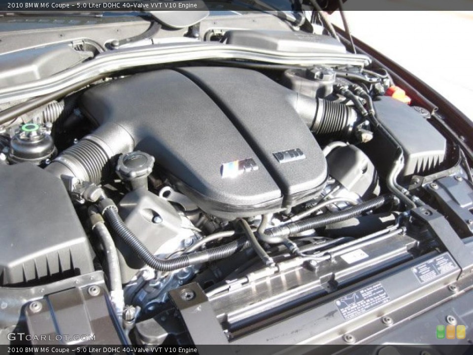 5.0 Liter DOHC 40-Valve VVT V10 Engine for the 2010 BMW M6 #43049496