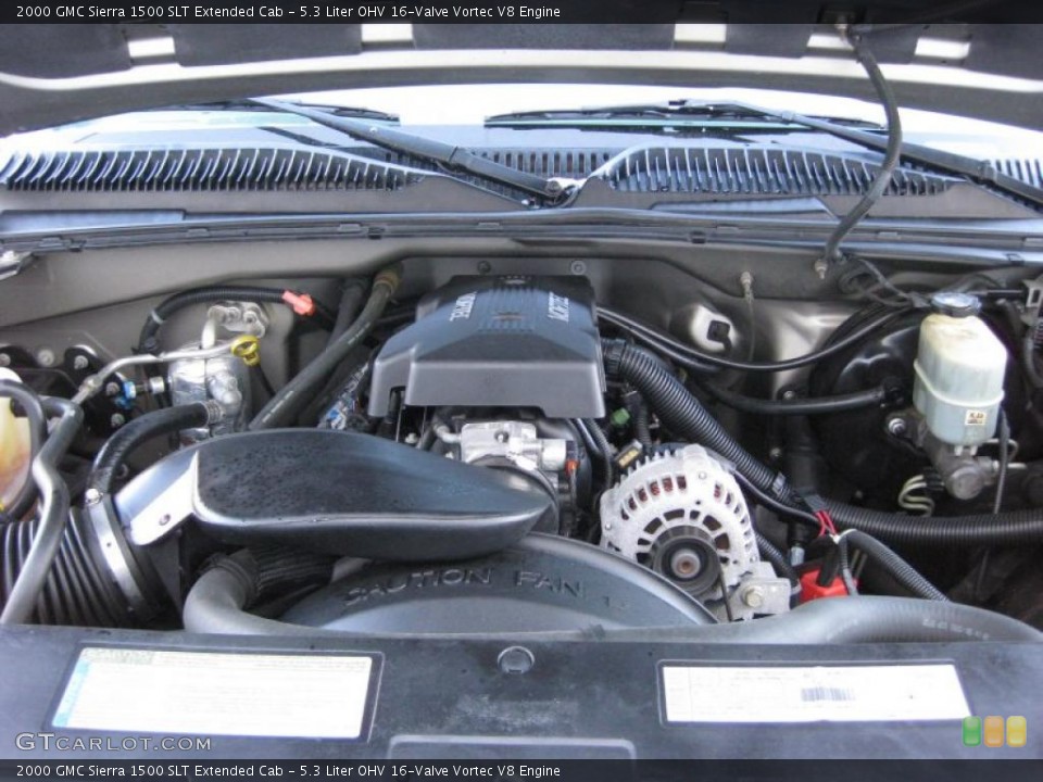 5.3 Liter OHV 16-Valve Vortec V8 Engine for the 2000 GMC Sierra 1500 #43051944