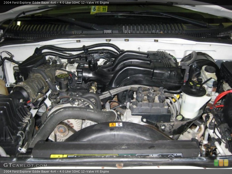 4.0 Liter SOHC 12-Valve V6 Engine for the 2004 Ford Explorer #43052924