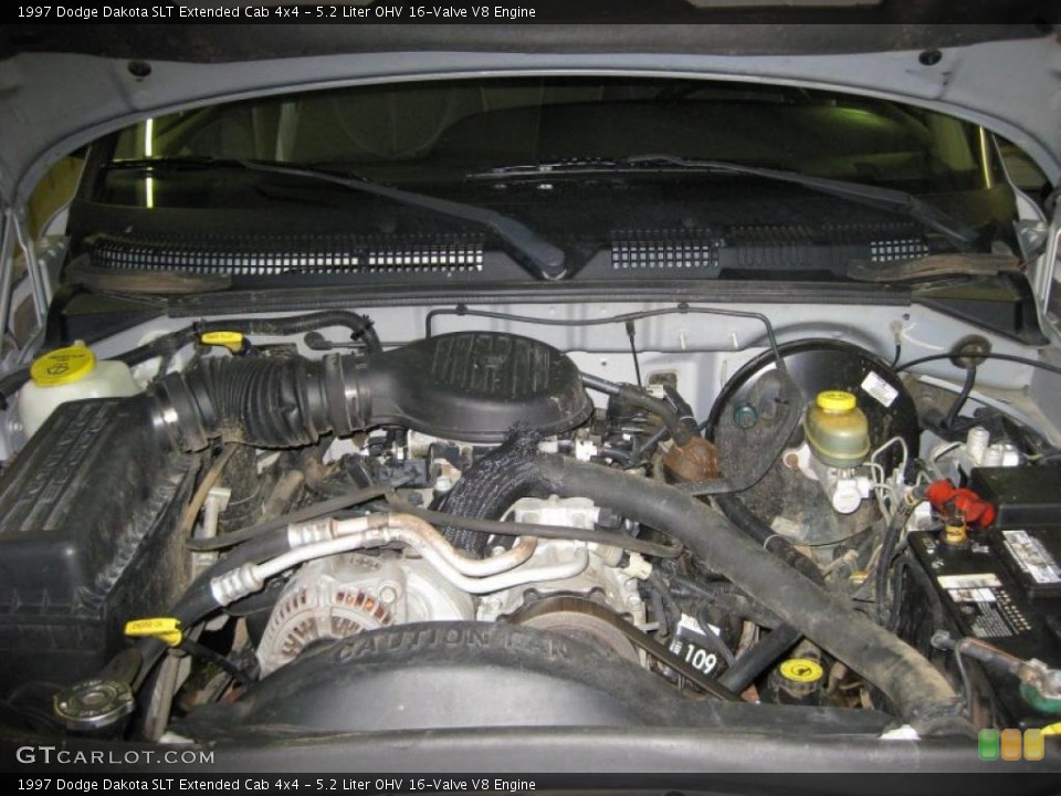 5.2 Liter OHV 16-Valve V8 Engine for the 1997 Dodge Dakota #43053472