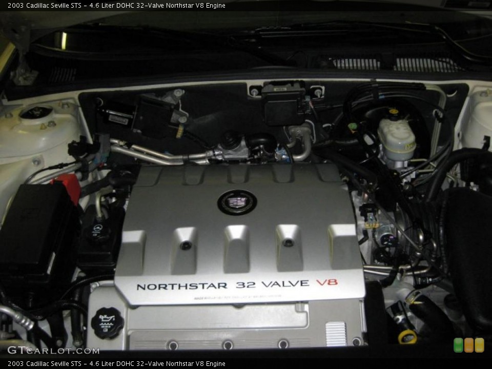 4.6 Liter DOHC 32-Valve Northstar V8 Engine for the 2003 Cadillac Seville #43054380