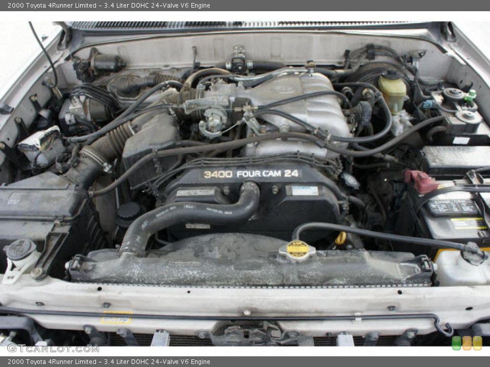 3.4 Liter DOHC 24-Valve V6 Engine for the 2000 Toyota 4Runner #43058292