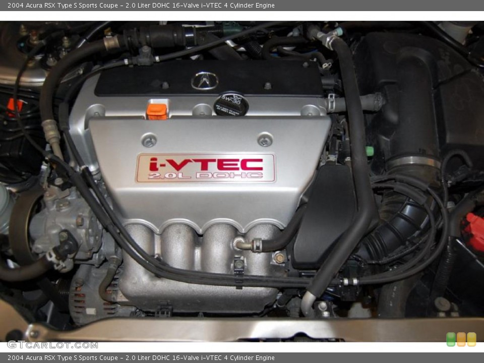 2.0 Liter DOHC 16-Valve i-VTEC 4 Cylinder Engine for the 2004 Acura RSX #43067716