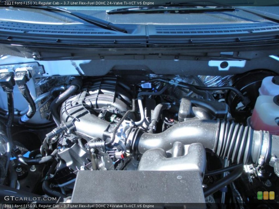 3.7 Liter Flex-Fuel DOHC 24-Valve Ti-VCT V6 Engine for the 2011 Ford F150 #43070341