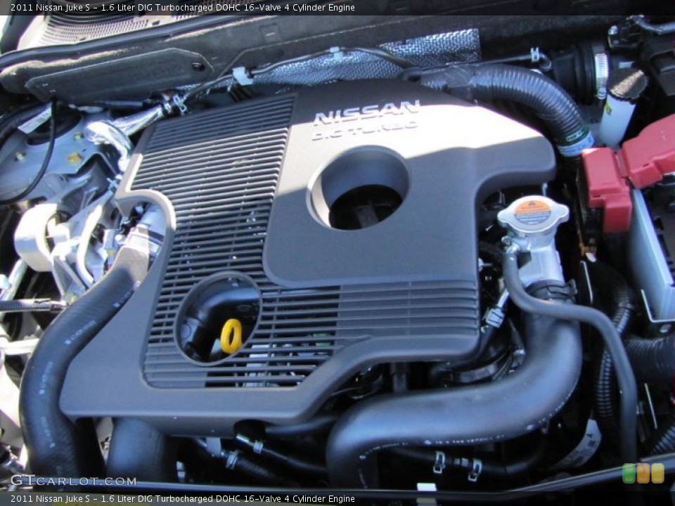 1.6 Liter DIG Turbocharged DOHC 16-Valve 4 Cylinder Engine for the 2011 Nissan Juke #43072506