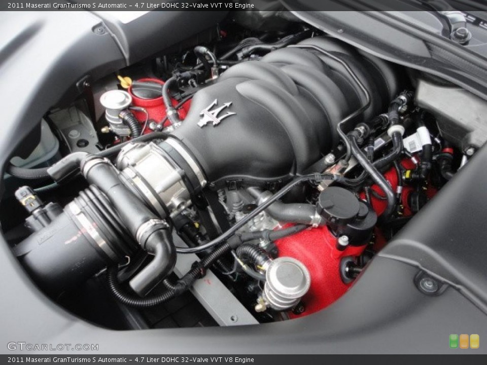 4.7 Liter DOHC 32-Valve VVT V8 Engine for the 2011 Maserati GranTurismo #43081597