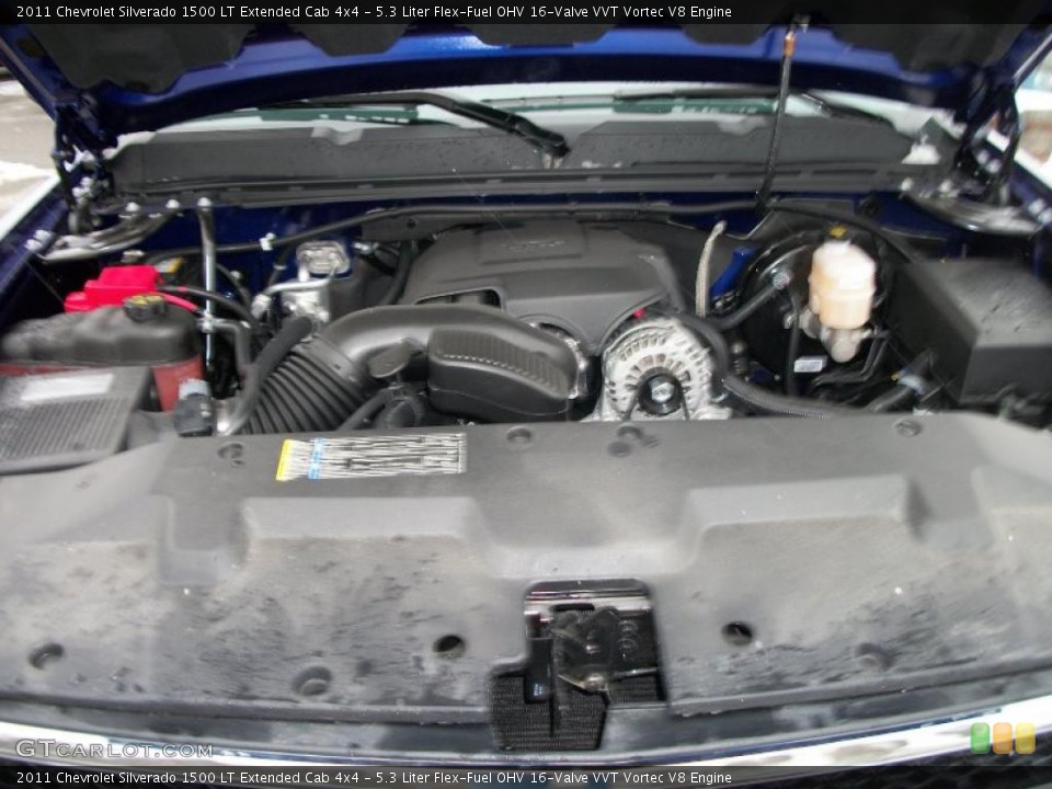 5.3 Liter Flex-Fuel OHV 16-Valve VVT Vortec V8 Engine for the 2011 Chevrolet Silverado 1500 #43084311
