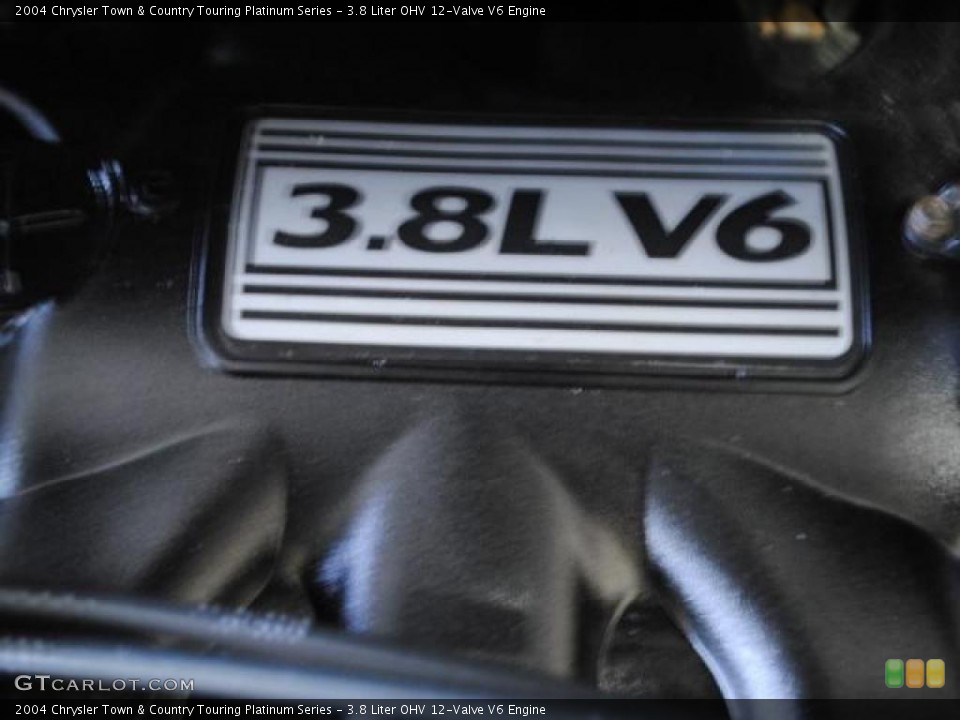 3.8 Liter OHV 12-Valve V6 Engine for the 2004 Chrysler Town & Country #43088875