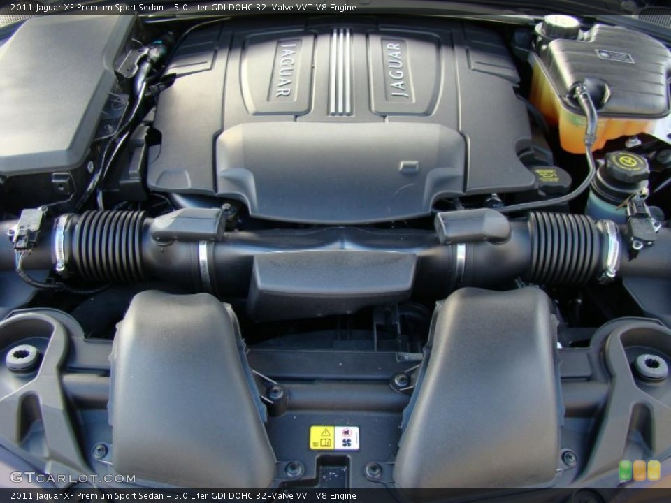 5.0 Liter GDI DOHC 32-Valve VVT V8 Engine for the 2011 Jaguar XF #43091520