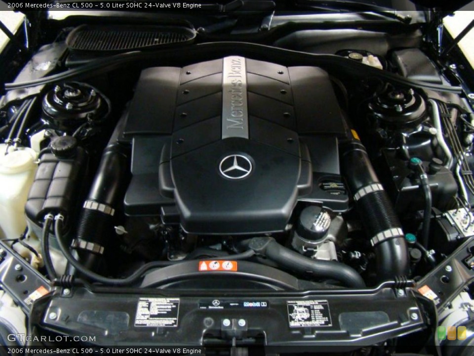 5.0 Liter SOHC 24-Valve V8 Engine for the 2006 Mercedes-Benz CL #43107300